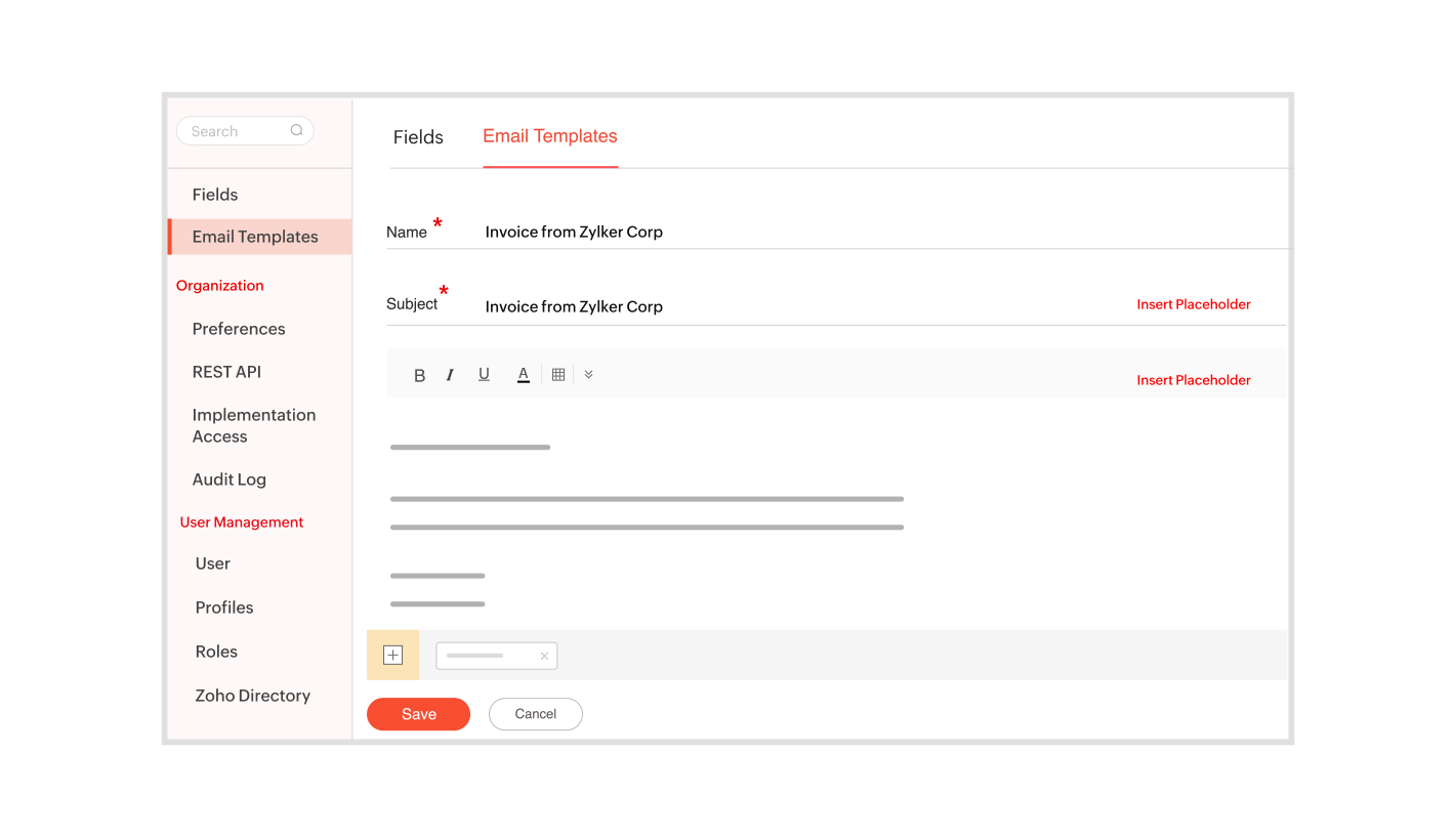 Email Templates Qntrl 