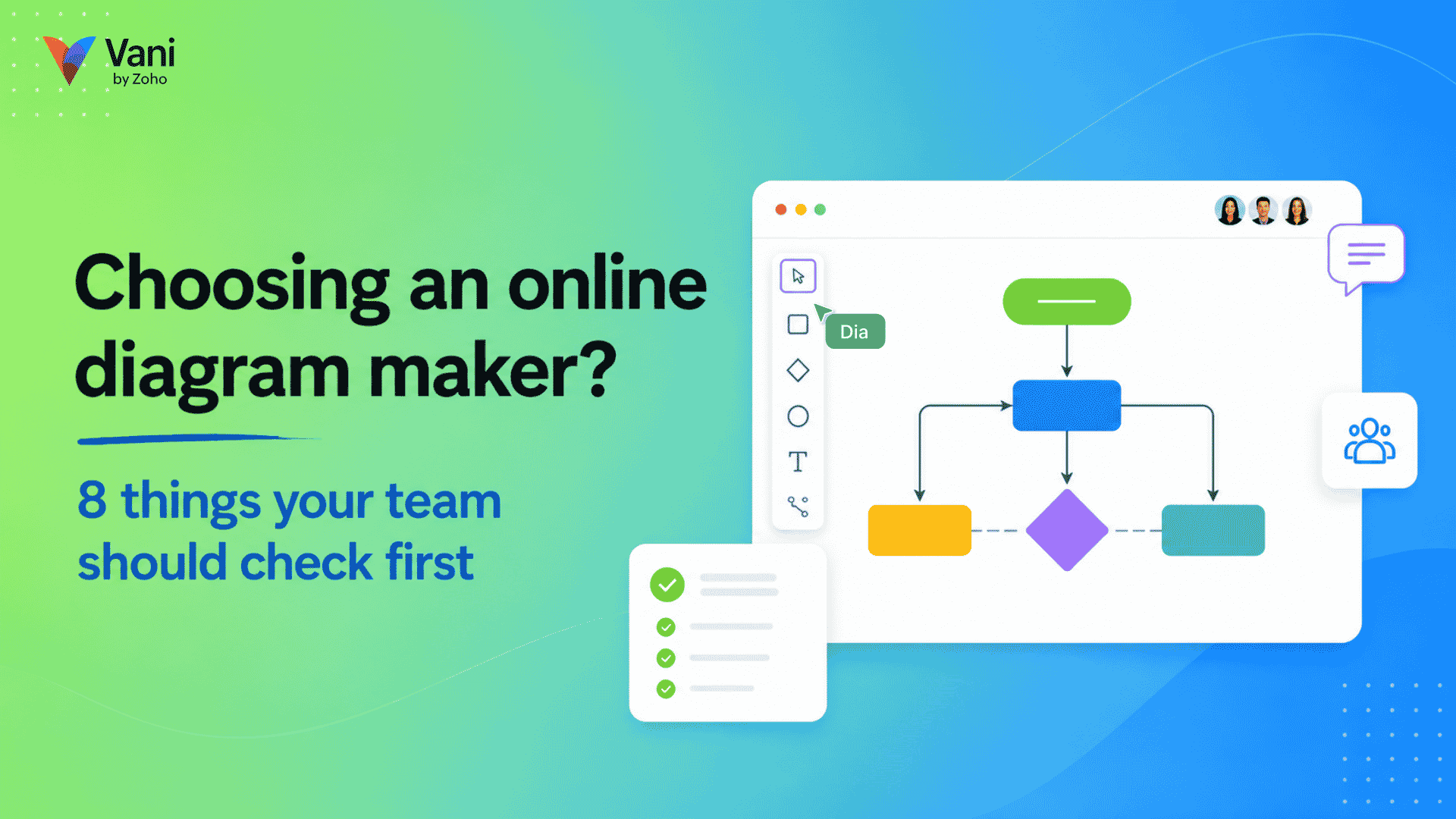 Choosing an online diagram maker? 8 things your team should check first banner